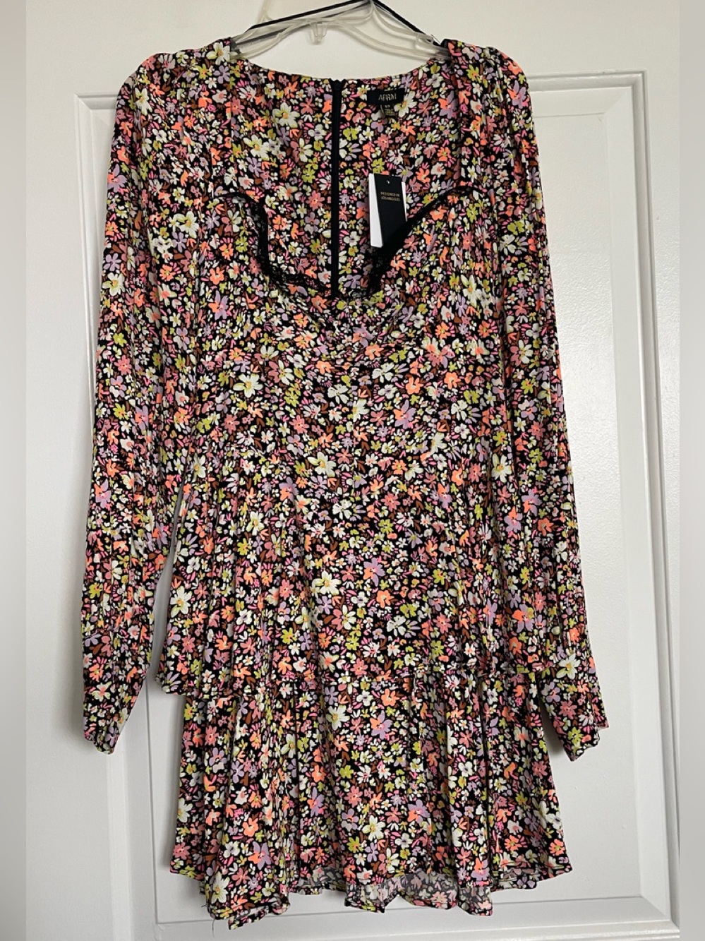 Floral Long-Sleeve Dress
